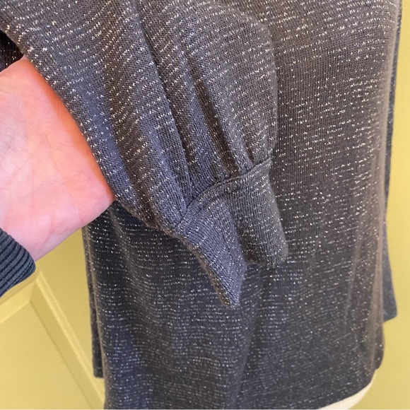 2/$20 FREE PEOPLE Sparkly Cowl-neck Top size XS - Picture 11 of 12